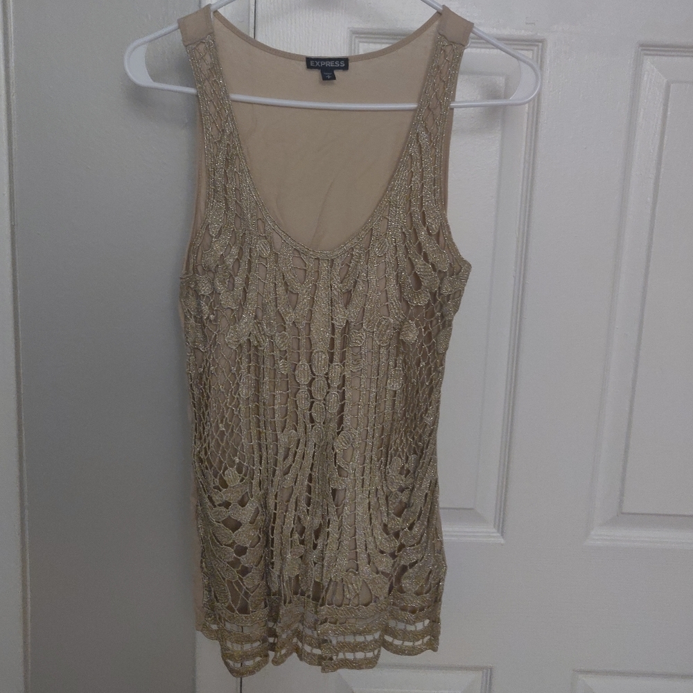 FINAL PRICE Express Shimmer Tank Top